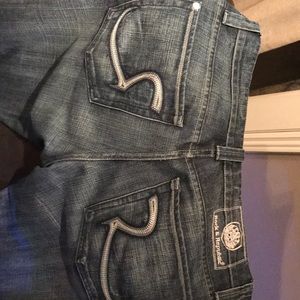 Rock Republic Ralphs relaxed lowrise button fly